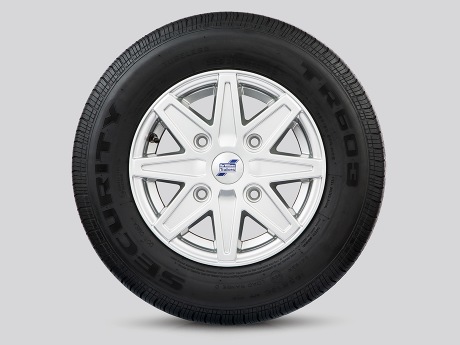 Alloy Wheels - 8 Spoke Silver Jantes en alliage – 