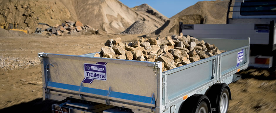 Tipper - Benne basculante Ifor Williams - la benne basculante la plus populaire au Royaume-Uni.